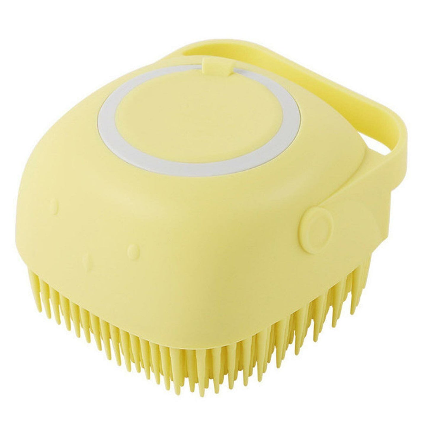 Soft Dog Bath Brush Pet Shampoo Massage Dispenser Grooming Shower Silicone