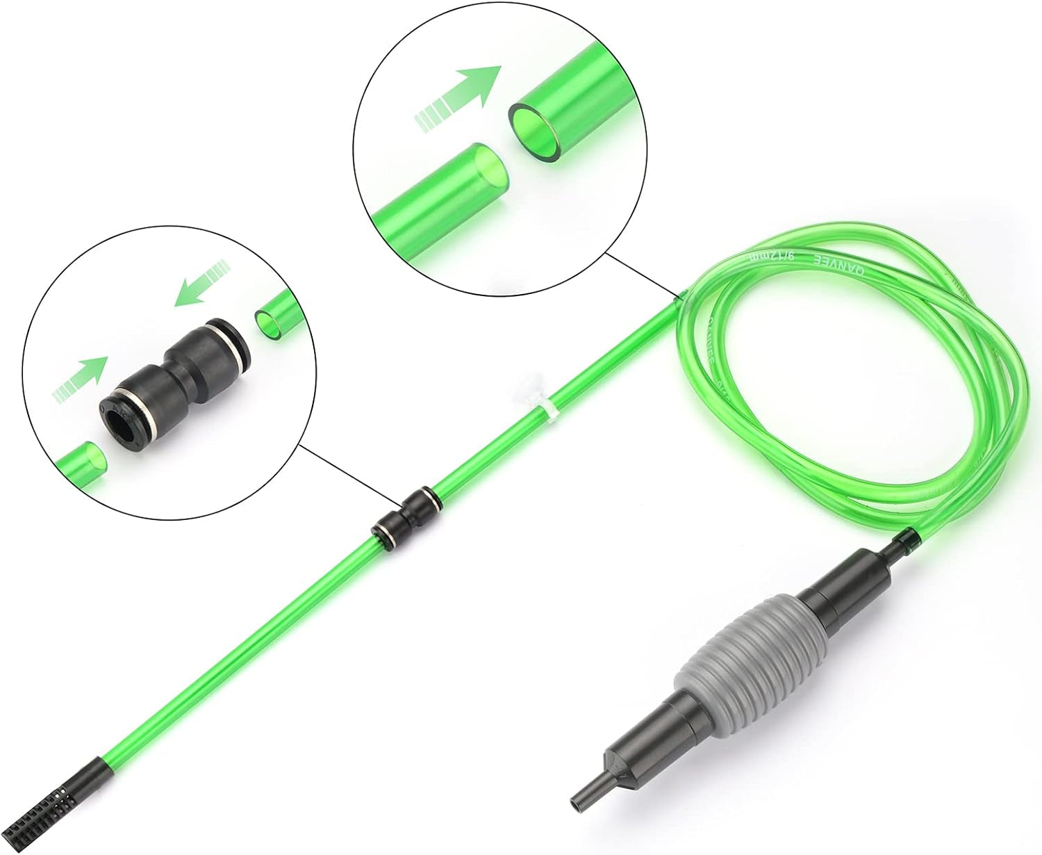 Aquarium Siphon Large Fish Tank Cleaner,Aquarium Water Changer,Gravel Vacuum for Aquarium,Fish Tank Cleaning Tools.