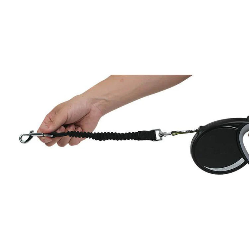 Smart Retractable Leash L – Black, 15Ft, up to 65Lbs / 29Kg, with Safety Features for Every Walk